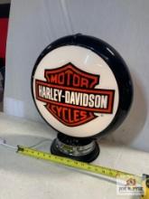 Harley Davidson lighted globe