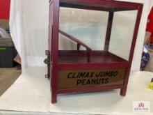 1950's "Climax Jumbo Peanuts: Git Em Hot" Heated Peanut Display
