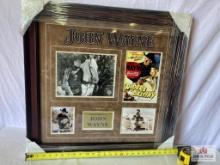 John Wayne "Riders Of Destiny" Signed Photo Frame
