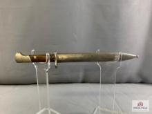 [102] Polish WW2 Bayonet with Scabbard