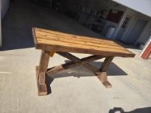 BARN WOOD SQUARE TABLE