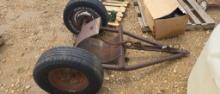 NARROW FRONT TRACTOR CART