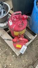 (2) SAFETY GAS CANS