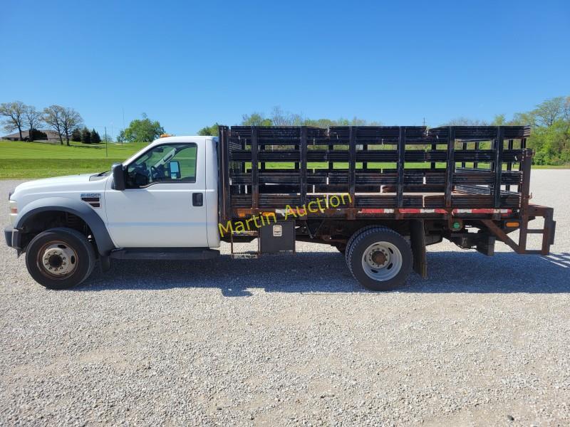 2008 Ford Flatbed F550 Vut