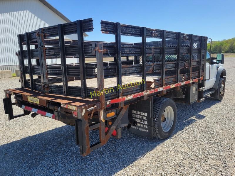 2008 Ford Flatbed F550 Vut