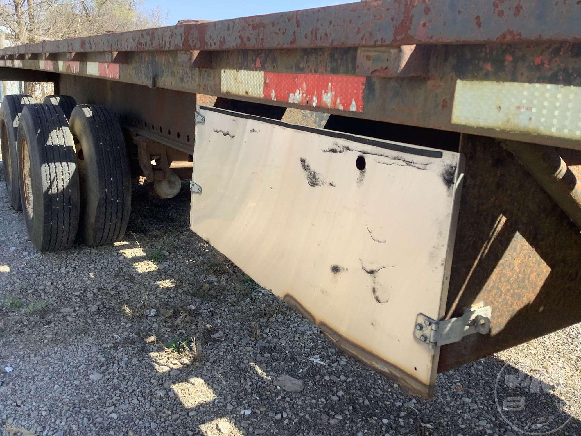 1991 TRAILMOBILE TRAILMOBILE TRAILER 45'X96" STEEL FLATBED VIN: 1PTF71TJ4M9002299