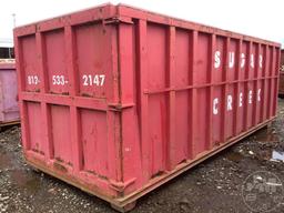 40 CY RECTANGLE ROLL-OFF CONTAINER