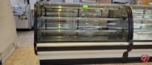 Tyler NLBS77 Curved Glass Bakery Refrigerated Case