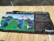 Diggit MSC2030F 20'x30' Metal Garage Carport Shed