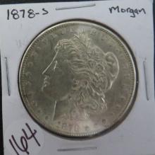 1878-S Morgan Silver Dollar