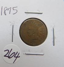 1875- Indian Head Cent