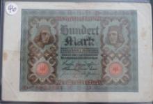 1020- Germany 100 Mark Bank Note