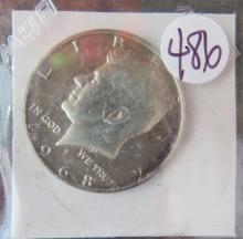 1968- Kennedy Half Dollar