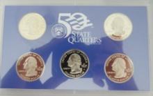 2004- United States Mint, 50 State Quarters Proof Set