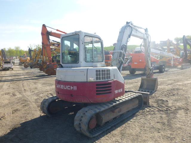 07 Takeuchi TB180FR Excavator (QEA 4412)