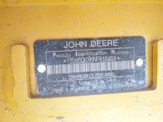 22 John Deere 450K LT Dozer (QEA 5559)