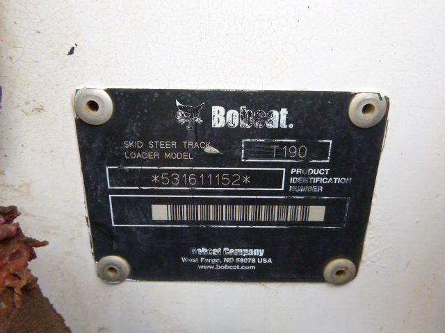 06 Bobcat T190 Skid Loader (QEA 5574)