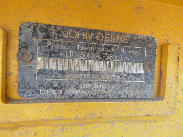 20 John Deere 450K LGP Dozer (QEA 5636)