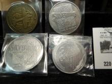 (4) Medals including Silverbird, Olympics, & etc.