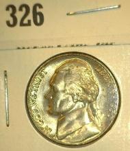1950 D Jefferson Nickel, Brilliant Uncirculated.