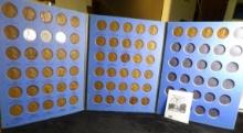 1941-1964 Set of U.S. Lincoln Cents in a blue Whitman folder.