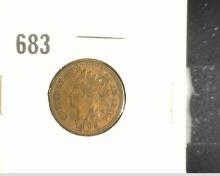 1892 Indian Head Cent, EF.