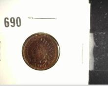 1900 Indian Head Cent, EF+.