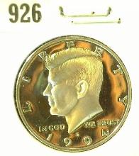 1994 S Silver Kennedy Half Dollar, Deep Cameo Proof Franklin Half Dollar.