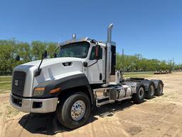 2014 CATERPILLAR CT660L TRI-AXLE ROAD TRACTOR