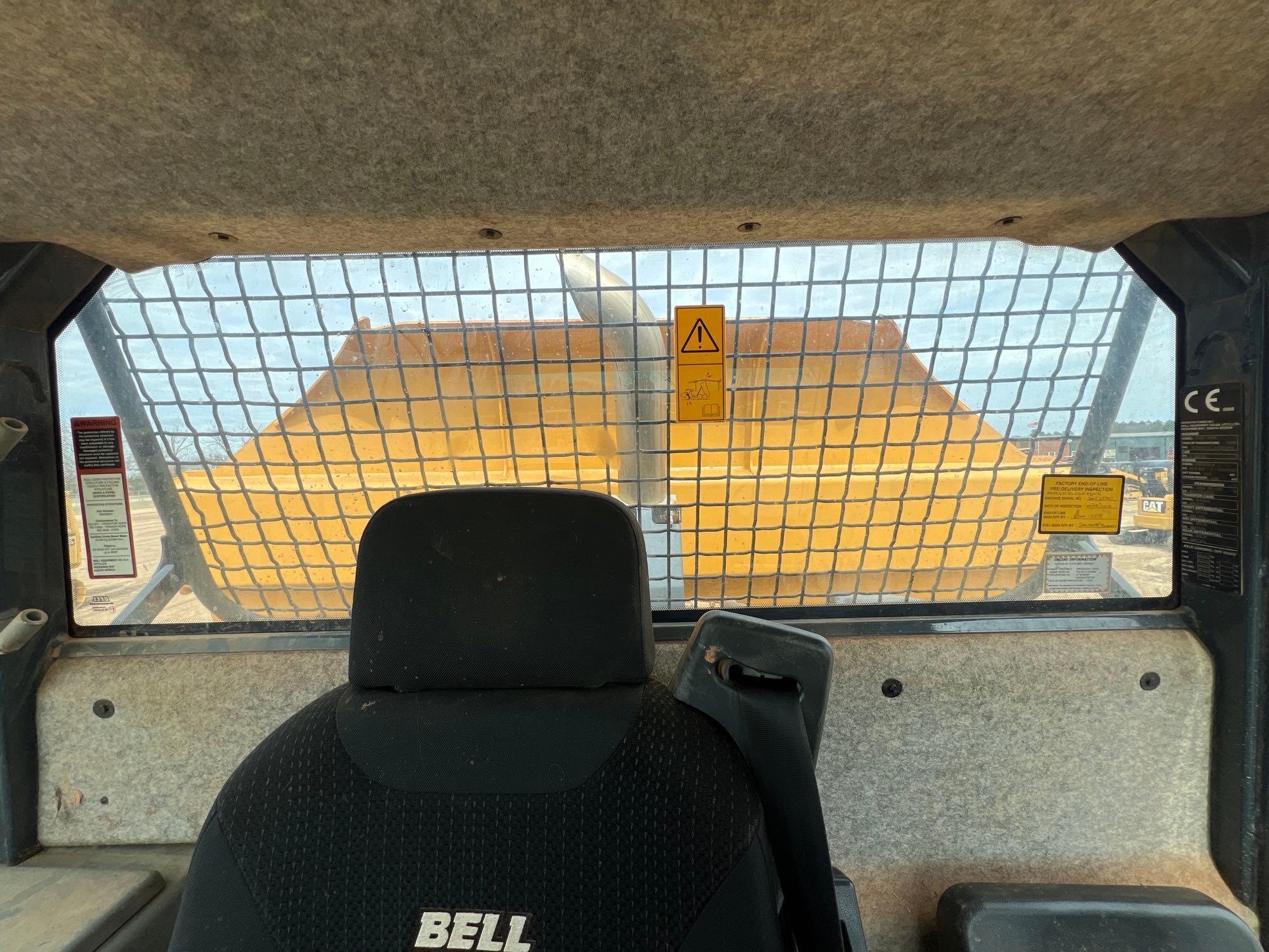 2019 BELL B30E 6X6 OFF ROAD DUMP TRUCK