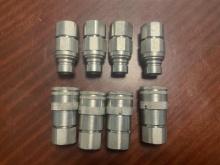 (4) Sets of Hydraulic Couplers