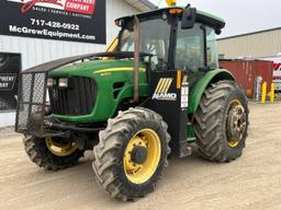 John Deere 5083E Tractor with Boom Mower