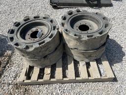 10-16.5 Solid Skid Steer Tires