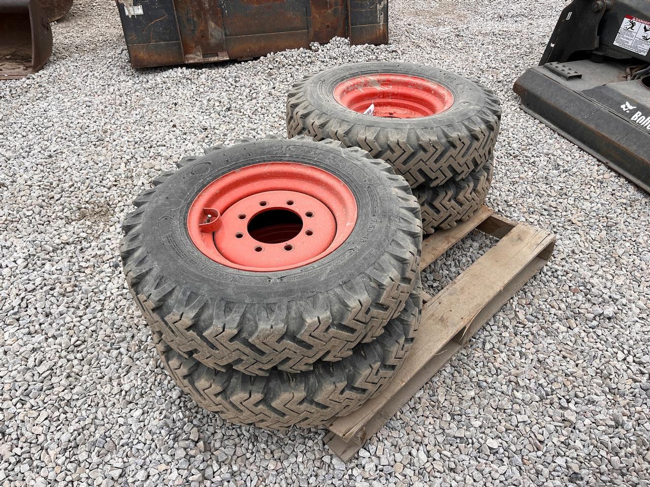 7.5-16LT Snow Tires on Bobcat Rims