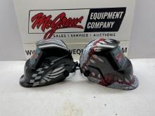 Pair of Welding Helmets