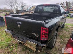 2005 Dodge 1500 pickup, 4WD, PW, PL, A/C, 176K, VIN:1D7HU16D15J602811