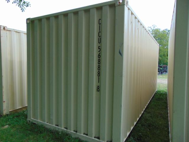 20' X 8' X 8' 1-TRIP SHIPPING CONTAINER