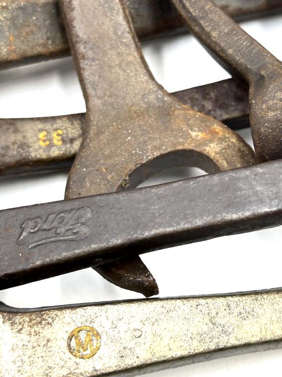 (30) Vintage Ford Script Wrenches