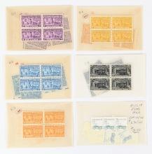 (99) 1920's US Motorcycle Special Delivery Stamps