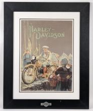 Harley-Davidson Archive Side-Valve Single Print