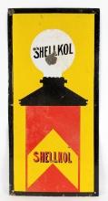 Shell Kol Gas Pump & Globe SSP Sign