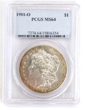 1901-O U.S. Morgan Silver Dollar PCGS MS 64