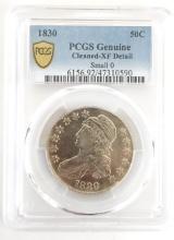 1830 U.S. Capped Bust Half Dollar PCGS XF Detail