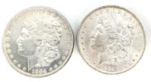 1884 & 1884-O Morgan Silver Dollars