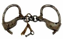 1879 Steel Handcuffs From the 1800Õs