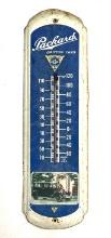 Packard Motor Cars Metal Thermometer Sign