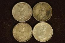 4-1944-D US/PHILIPPINES SILVER 20 CENTAVOS .386