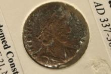 337-361 A.D. CONSTANTIUS II ANCIENT COIN . FALLEN