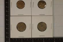 4-ANCIENT TO MEDIEVAL CLAY & LEAD MOLDED COIN SIZE