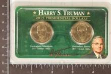 2015-P & D HARRY S. TRUMAN 2 COIN PRESIDENTIAL $